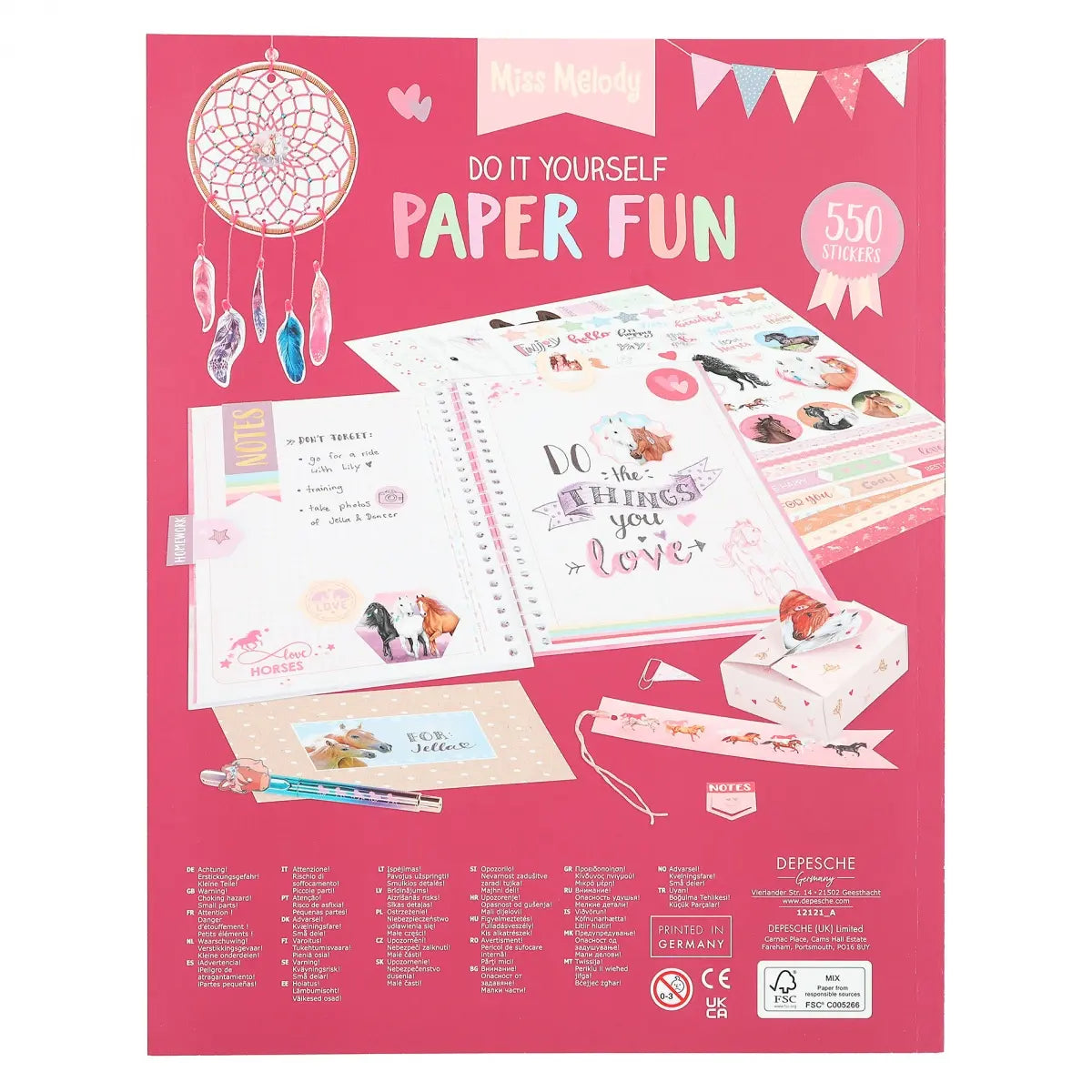 DIY Paper Fun Book Miss Melody-Rincón del Valle