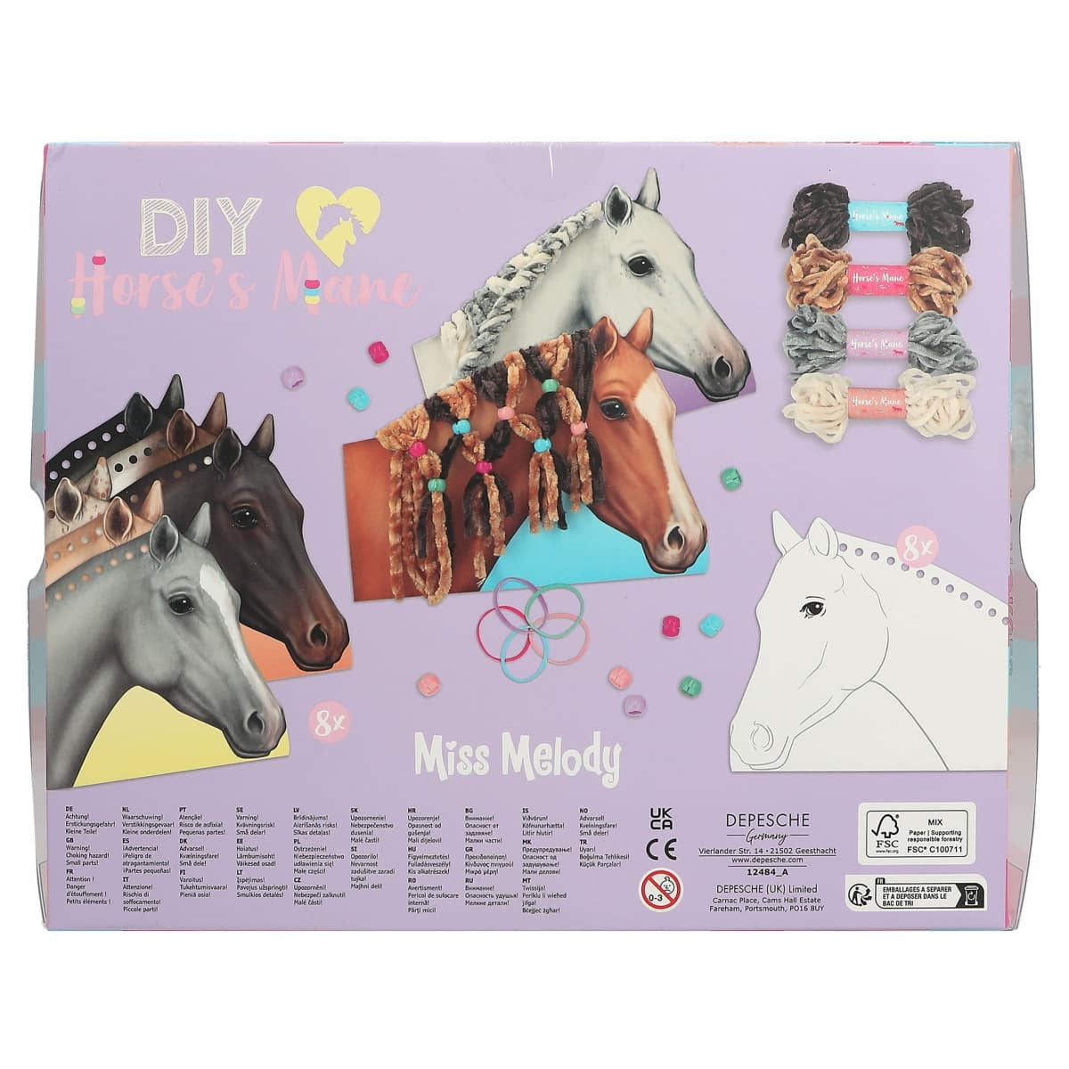 DIY crin de caballo Miss Melody-Rincón del Valle