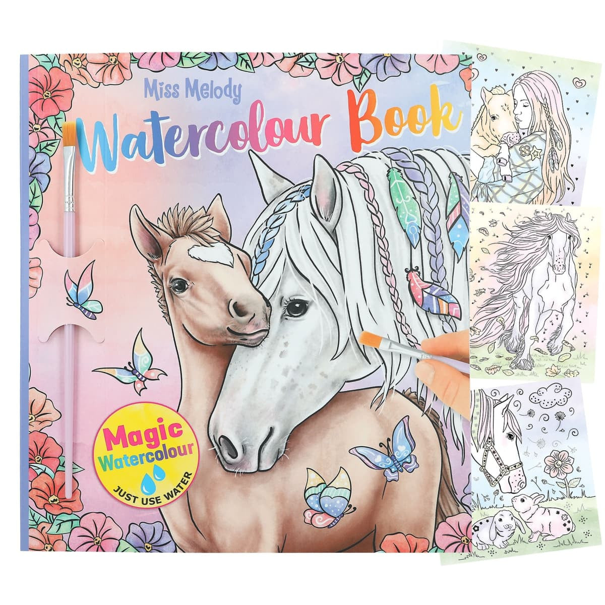 Libro Watercolour Miss Melody -Rincón del Valle