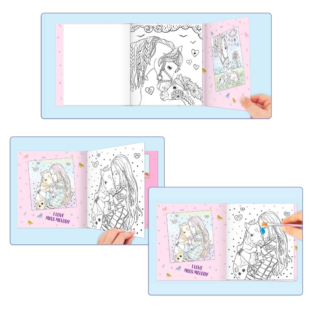 Libro Watercolour Miss Melody -Rincón del Valle