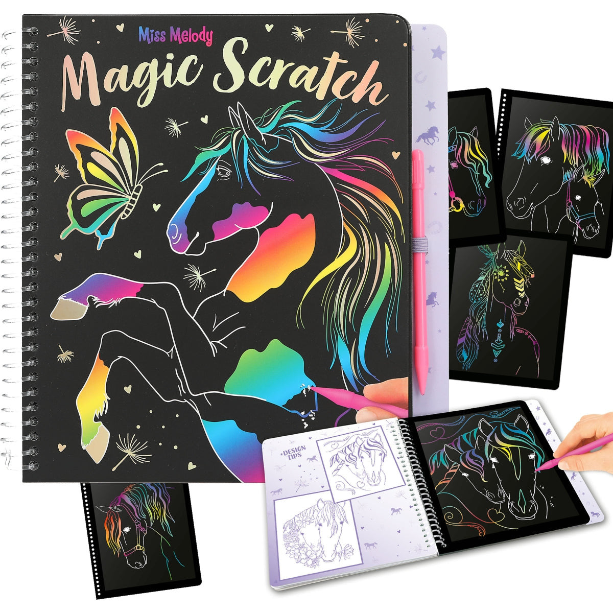 Libro Magic-Scratch Miss Melody -Rincón del Valle
