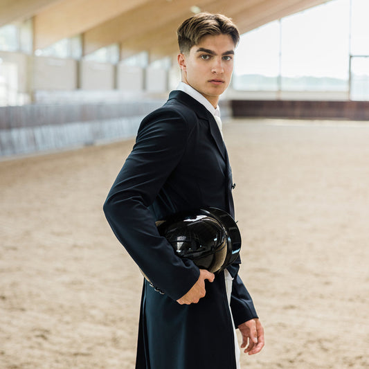 Chaqueta de concursos Kingsland Classic Men's Softshell Tailcoat para equitación - vista 2