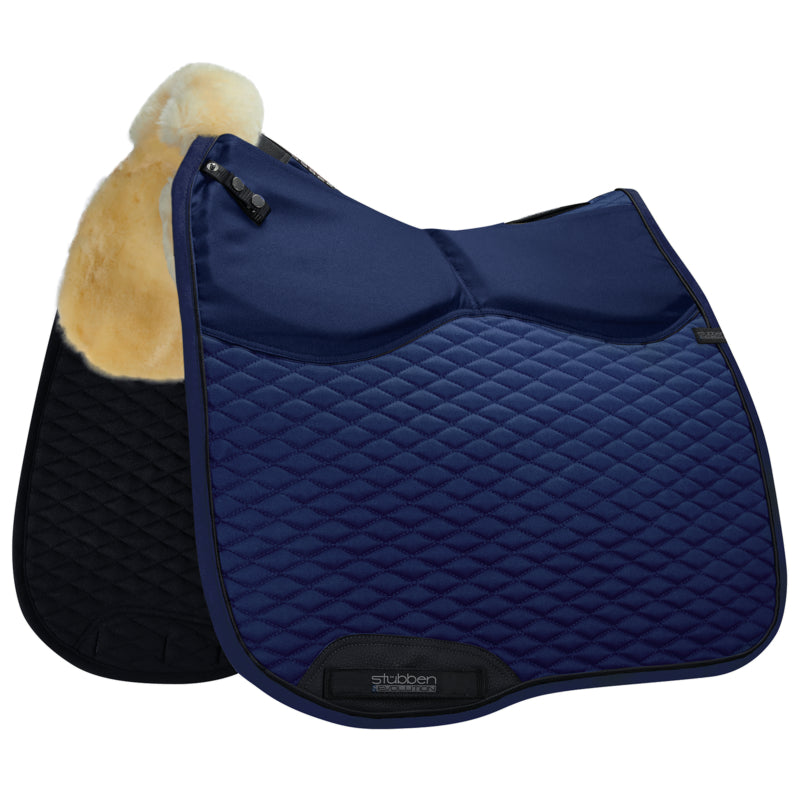 Manta para caballo Stübben Streamline Adjuster Lambswool Dressage Pad detalle 4