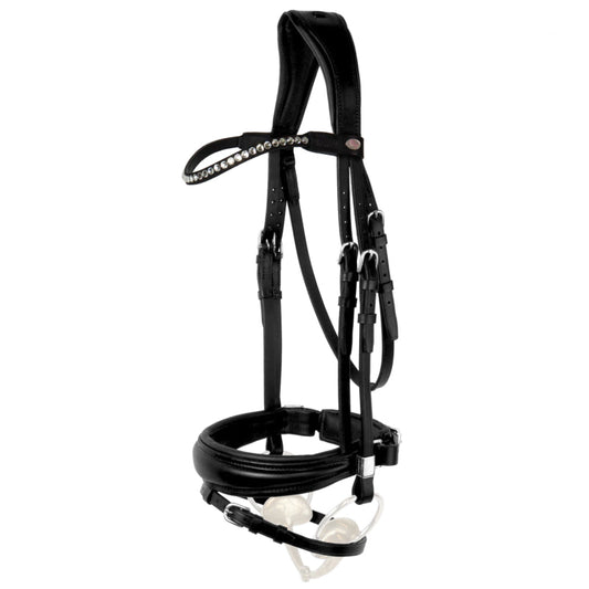 Cabezada Stübben Dressage Bridle 2815 Switch con Magic Tack and Slide&Lock para equitación - vista 2