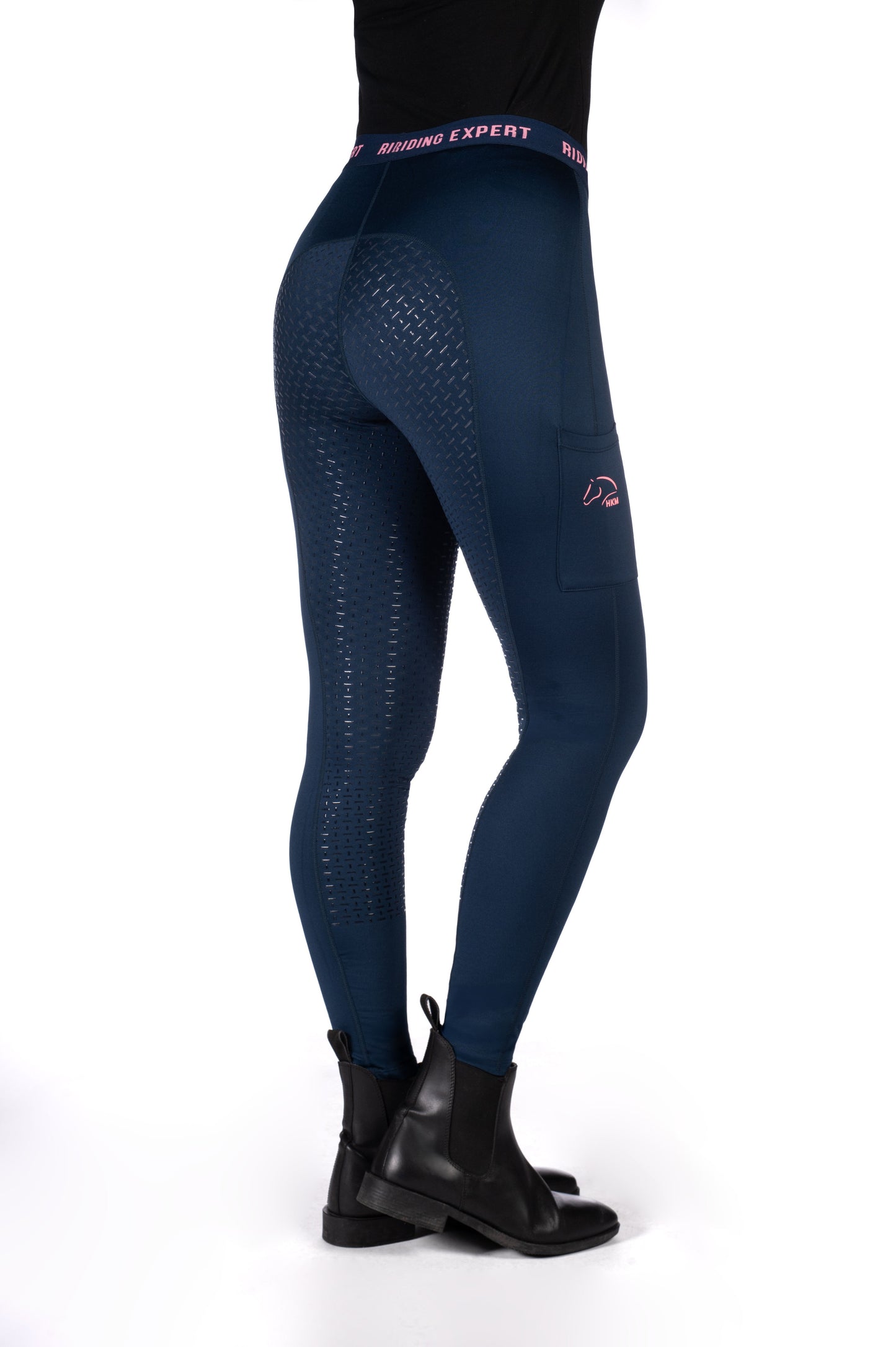 Leggings de montar -Graz- Style culera full silicone HKM