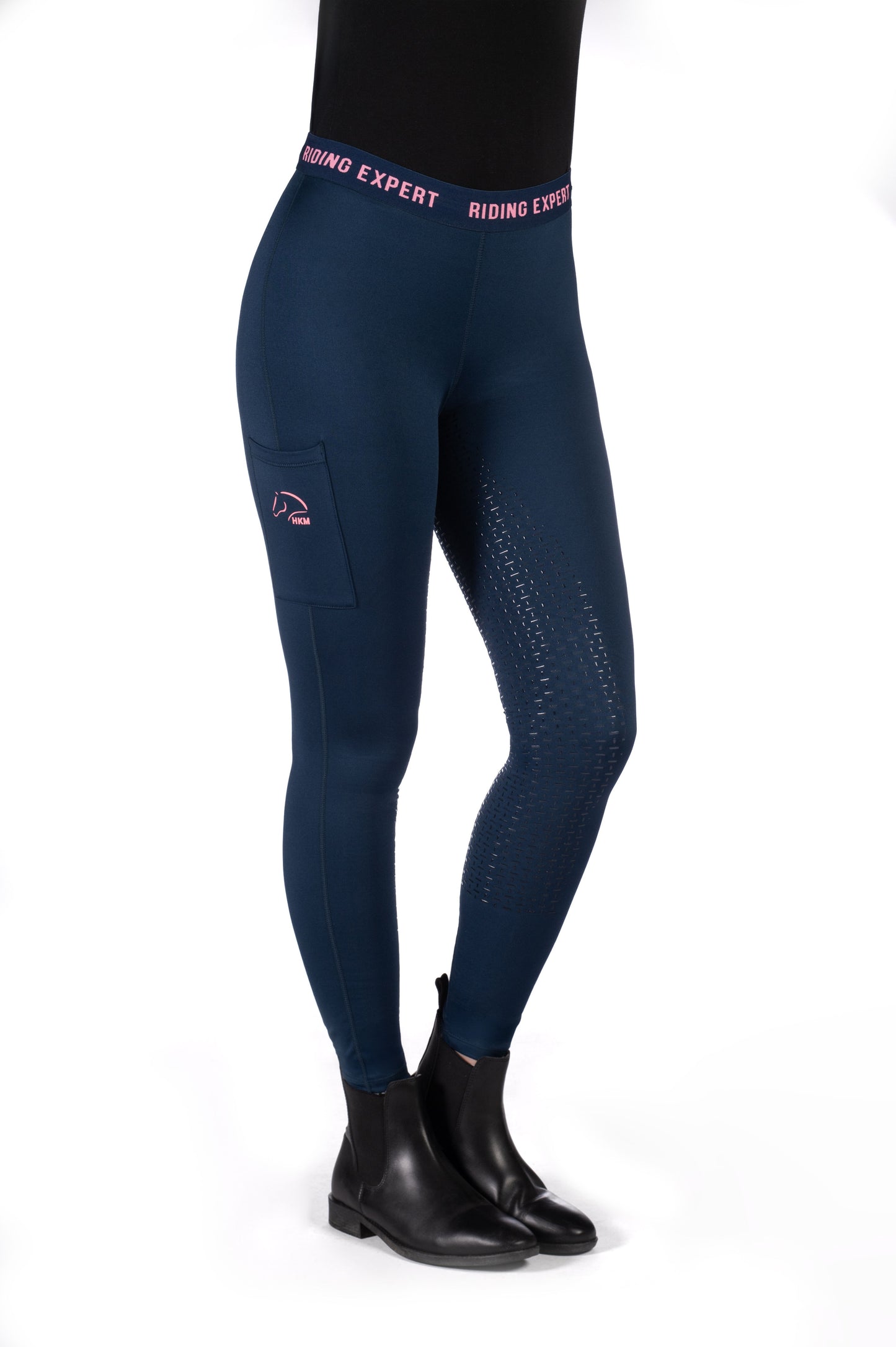 Leggings de montar -Graz- Style culera full silicone HKM