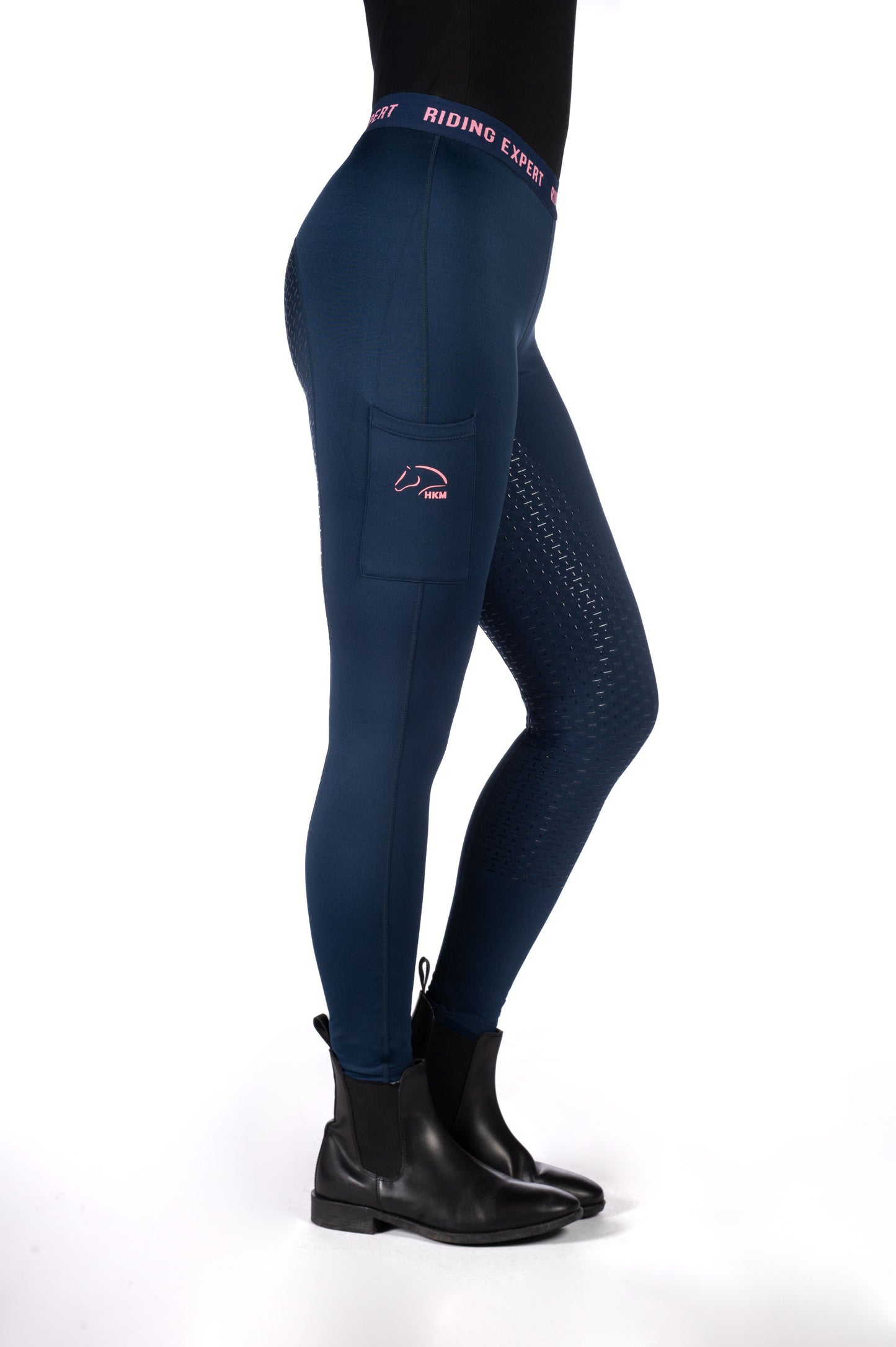 Leggings de montar -Graz- Style culera full silicone HKM