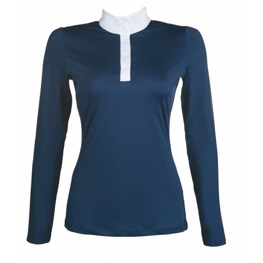 Camisetas HKM Style Competition Shirt Style Longsleeve para equitación - vista 2