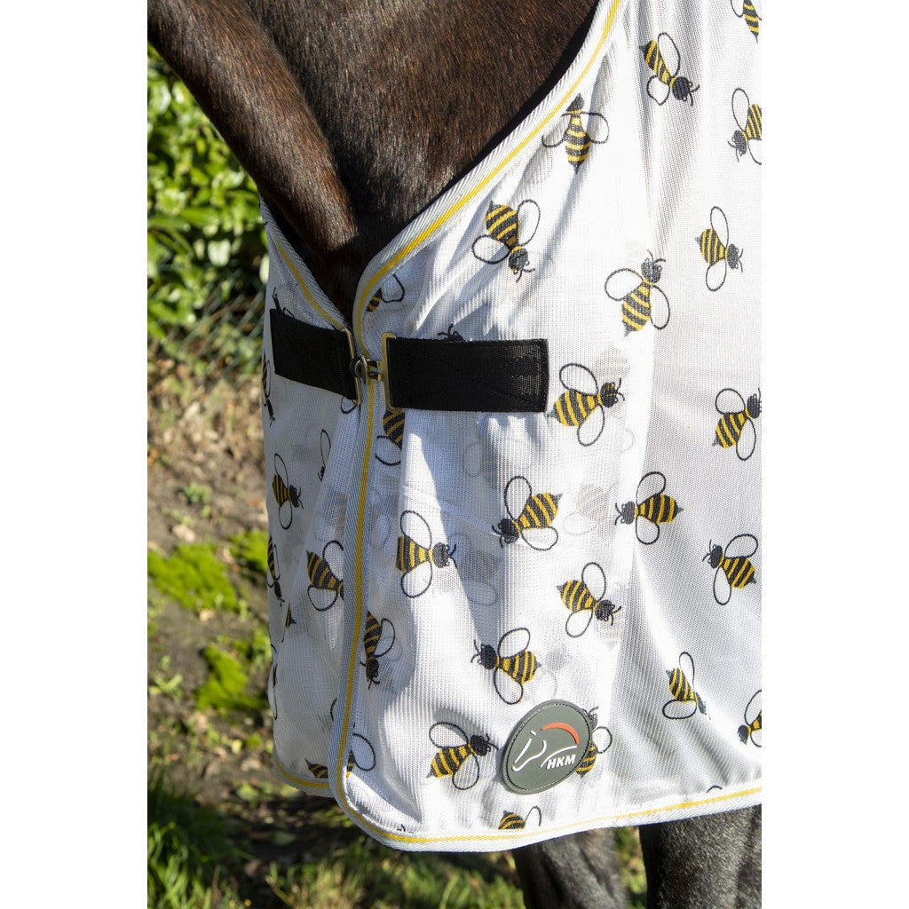 Manta para caballo HKM Fly Rug Bee detalle 3