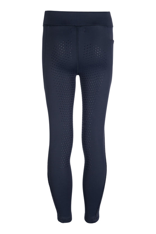 Pantalones Leggings de montar -Alice Kids- culera full sil. HKM para equitación - vista 2