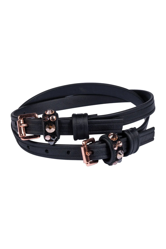 Correa de espuela -Rosegold Glamour- Style Biothane HKM para equitación - vista 2