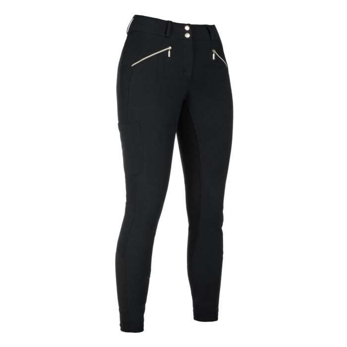 Pantalones de montar -Lia High Waist- c. full Alos HKM - negro