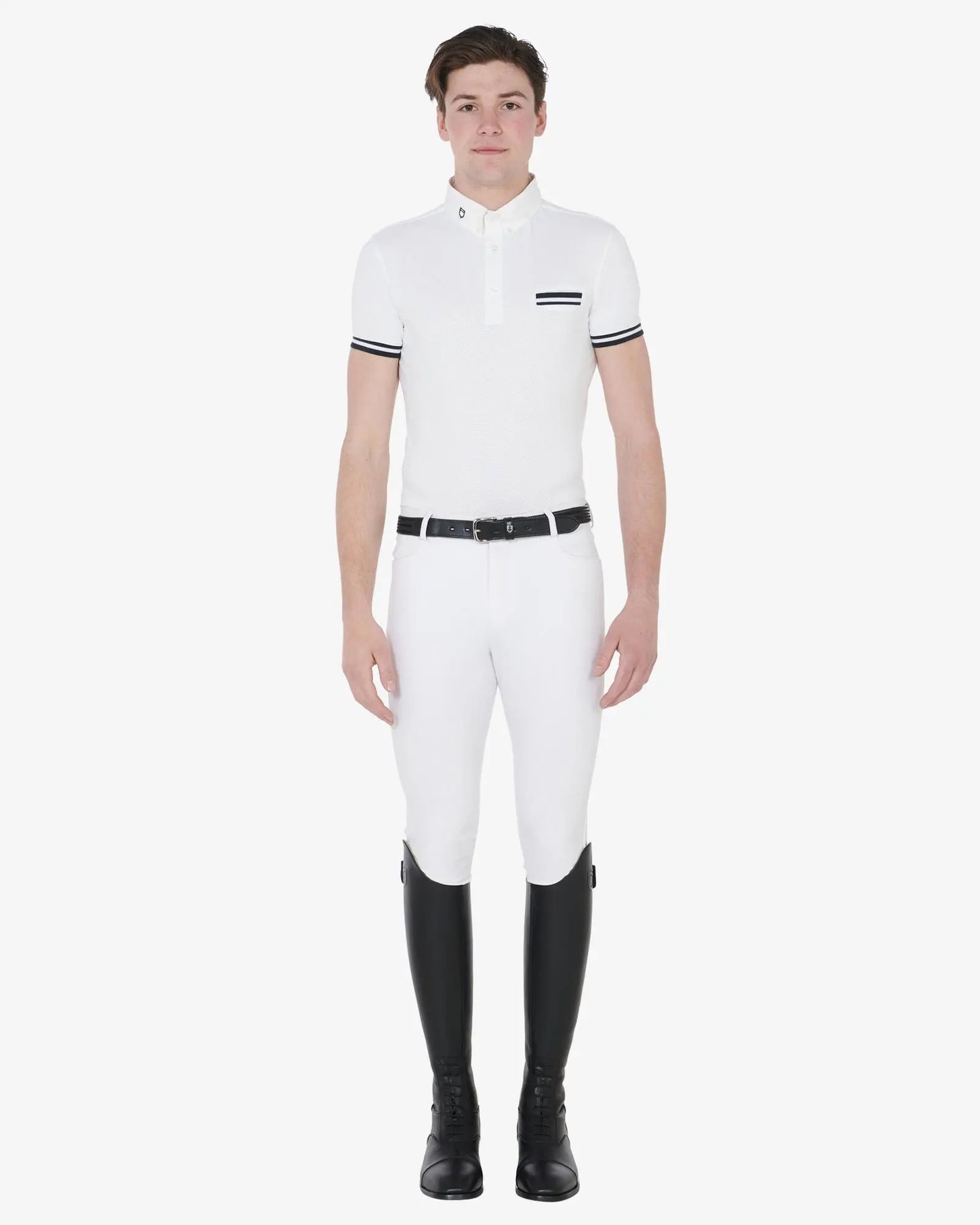 Polo de competición de hombre slim fit Equestro-Rincón del Valle