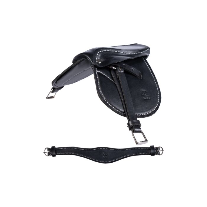 Cinchas Silla -Cuddle Pony - Negro HKM para equitación