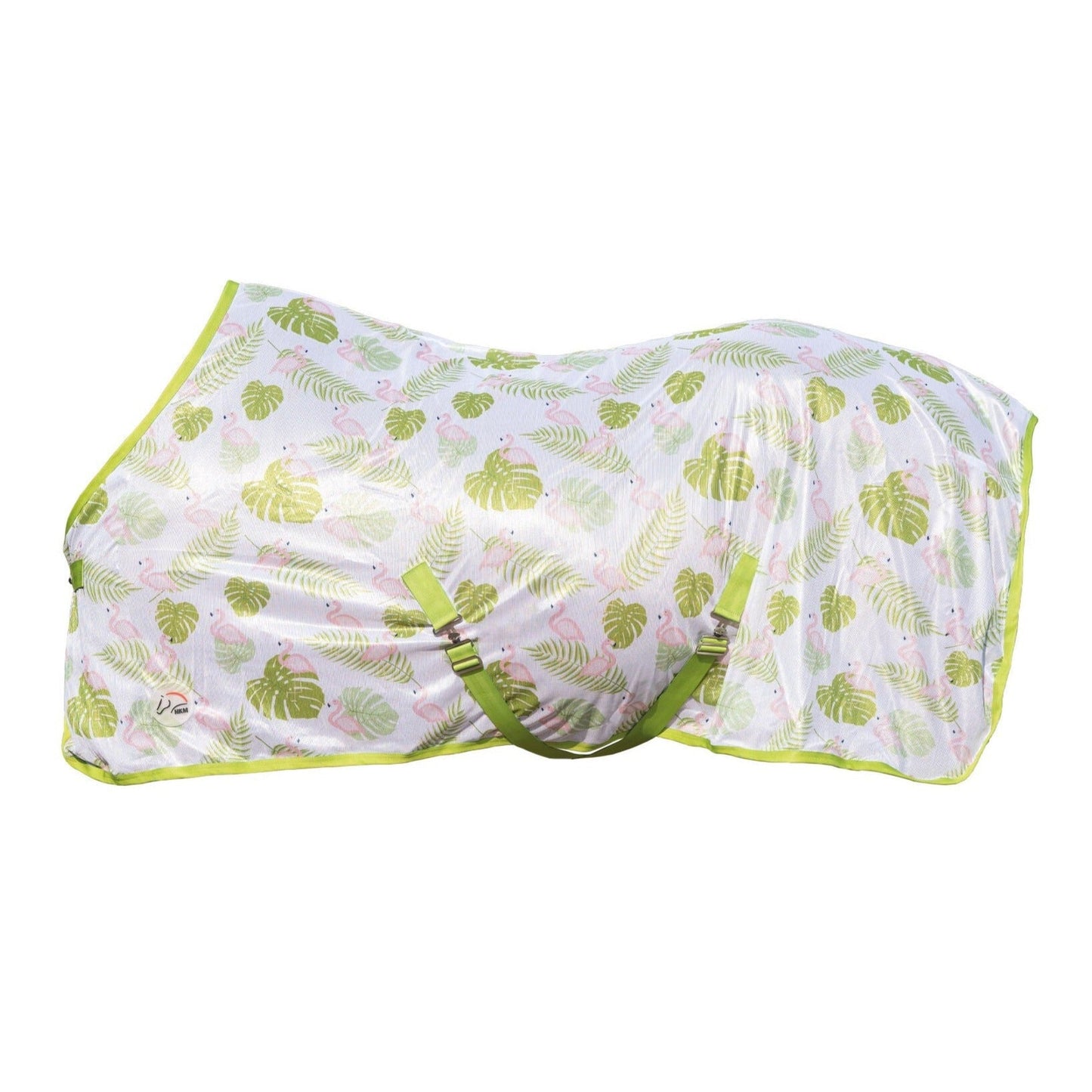 Máscara antimoscas HKM Fly Set Flamingo detalle 3