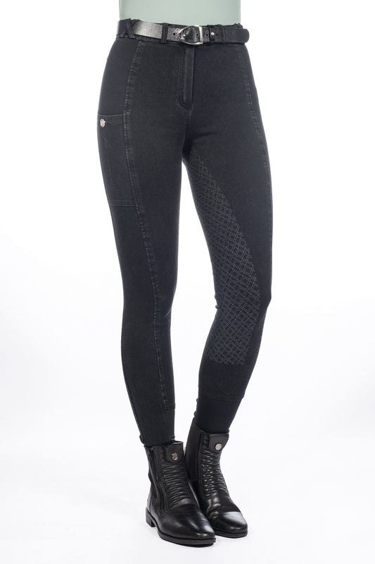Pantalones de montar -Harbour Island Denim- c.f.s. HKM para equitación - vista 2