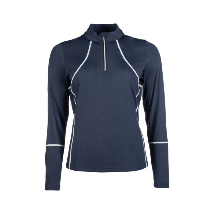 Camiseta funcional -Aruba- manga larga HKM azul - imagen de producto HKM