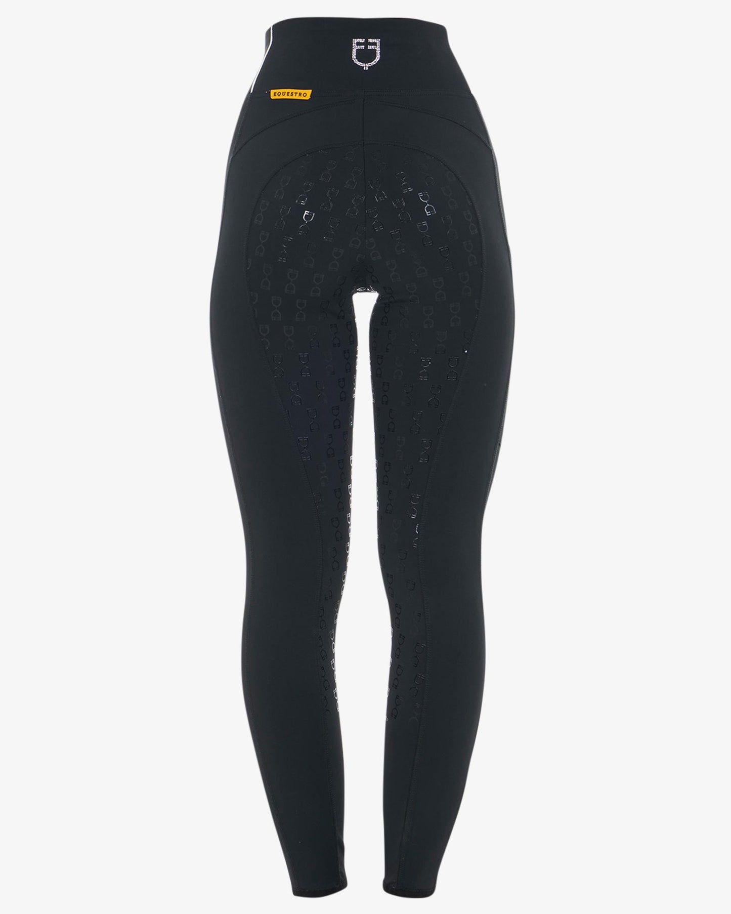 Leggings mujer con pedrería Equestro Marino