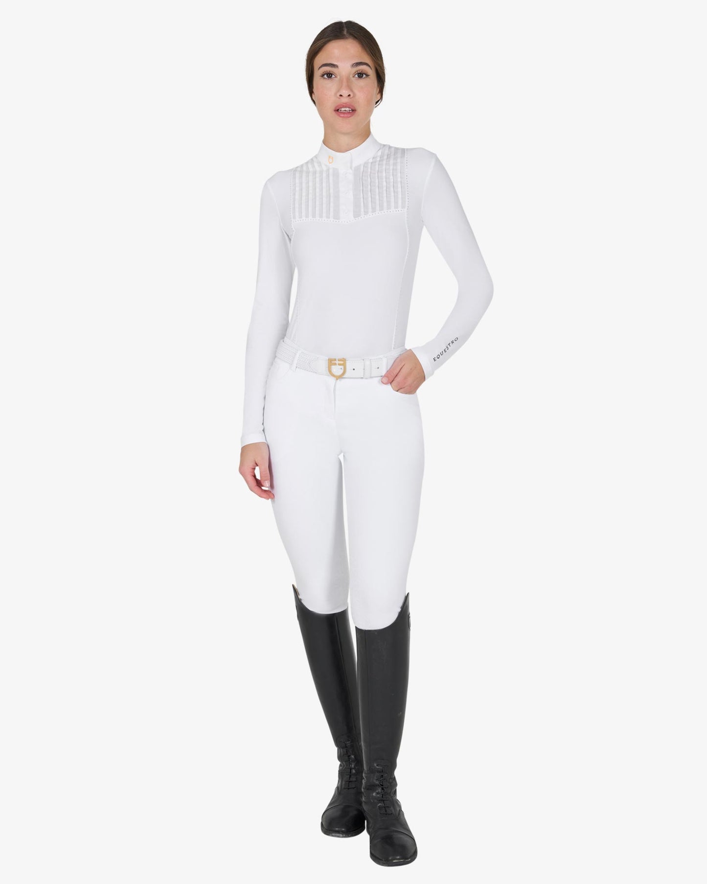 Polo Competición mujer pedrería Equestro