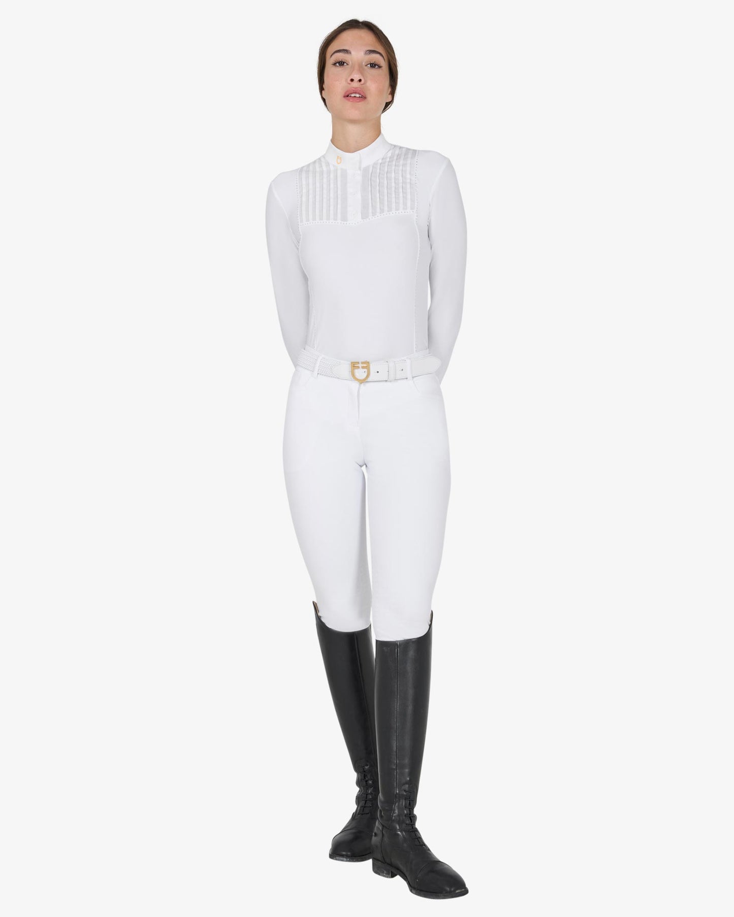 Polo Competición mujer pedrería Equestro