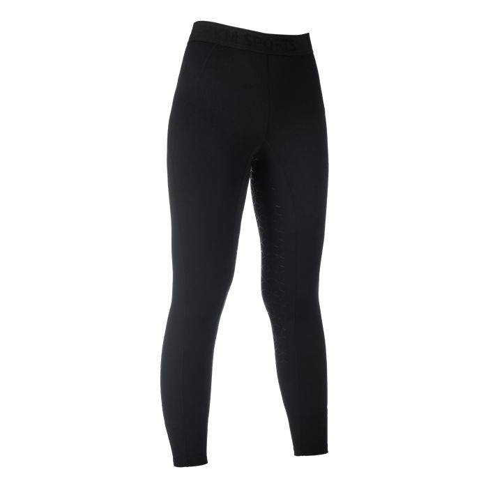 Leggings -Tabea- c. full silicona Negro HKM - vista 3