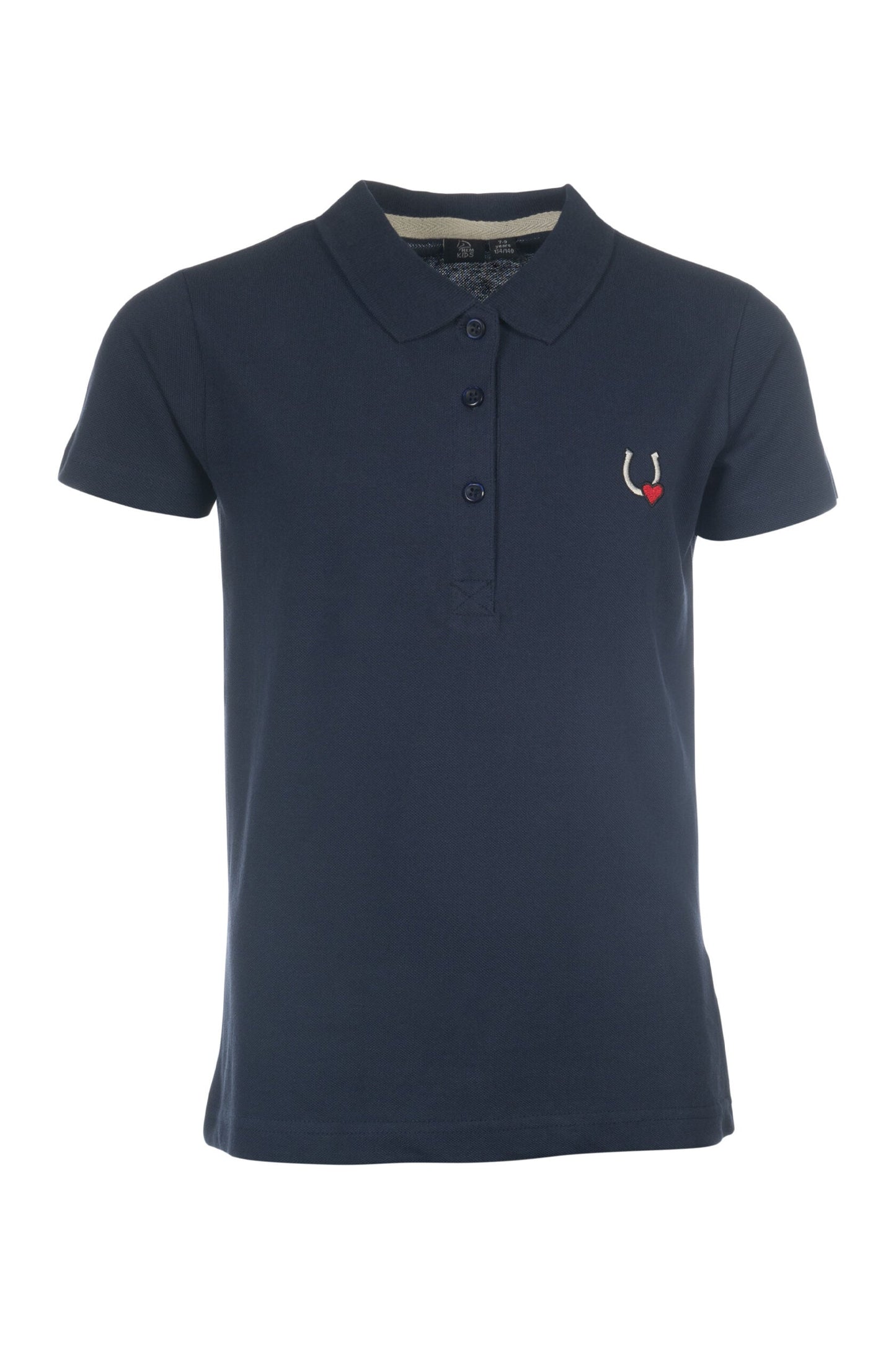 Camiseta técnica HKM infantil Polo Shirt Claire detalle 7