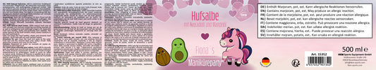 Pomada para cascos -Fiona- 500 ml HKM para equitación - vista 2