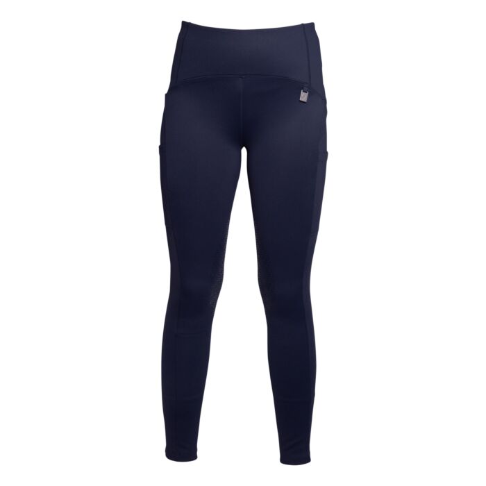 Pantalones Leggings -Arezzo- rodillera silicona HKM para equitación - vista 2