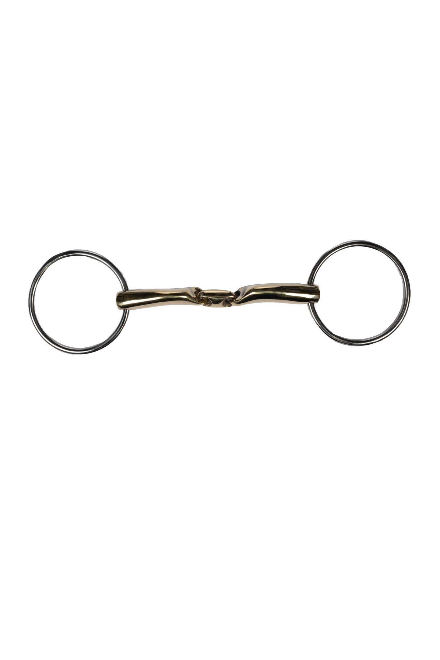 Embocaduras Filete doble articulación -Soft Contact- 14 mm HKM para equitación