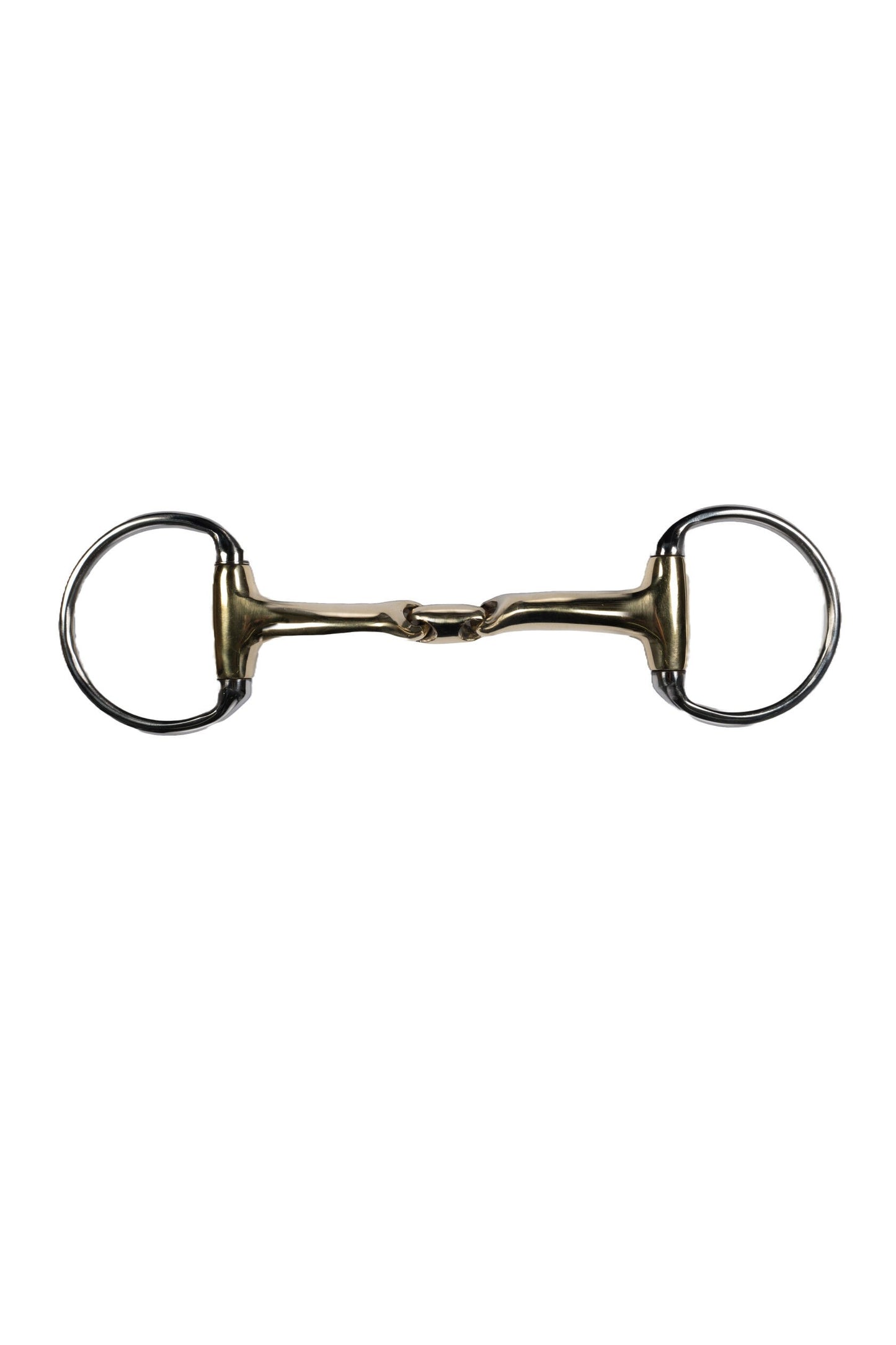 Embocaduras Filete oliva dob. articulacion -Soft Contact-14 mm HKM para equitación