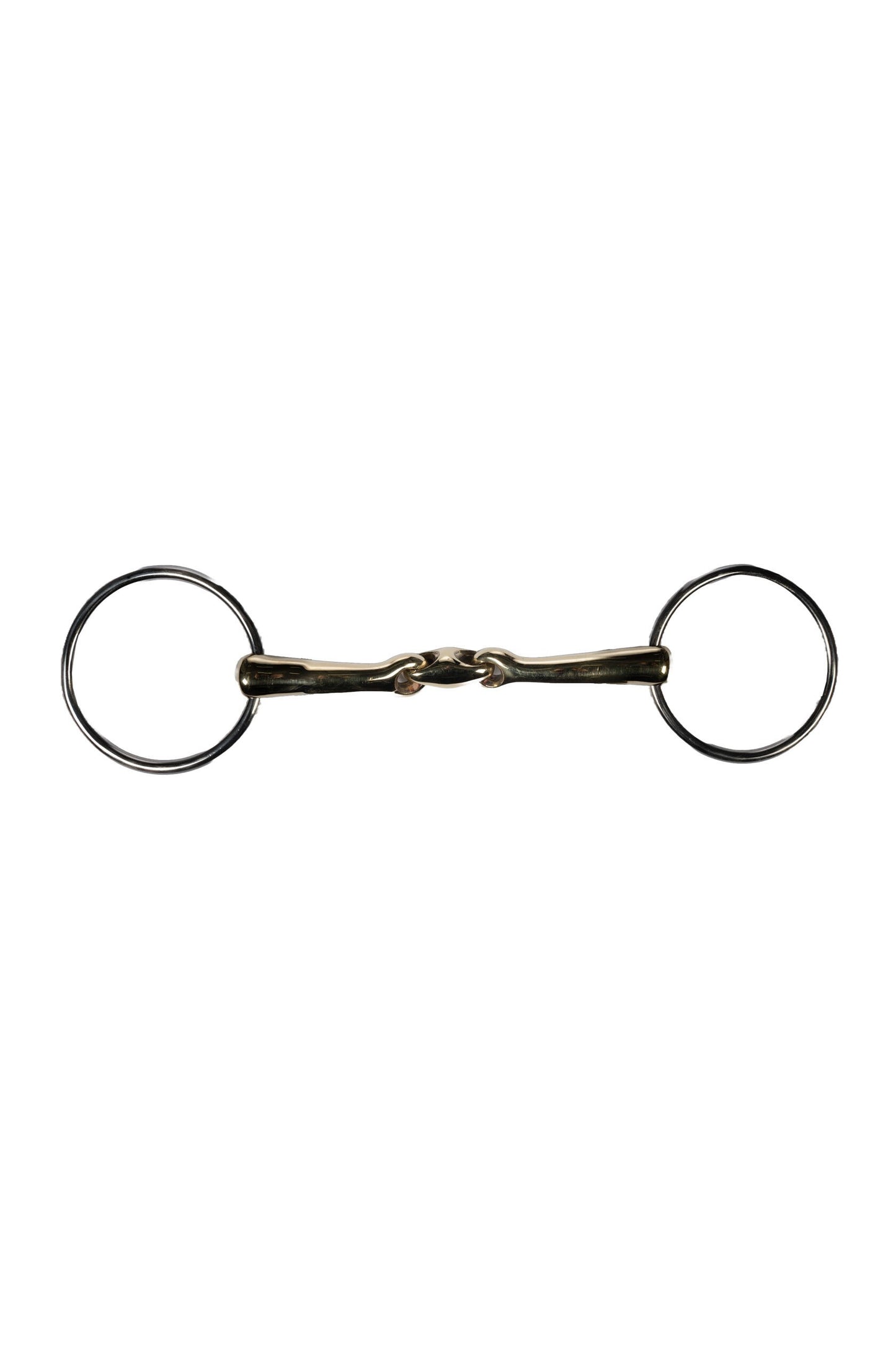 Embocaduras Filete doble articulación -Pro Balance- 14 mm HKM para equitación