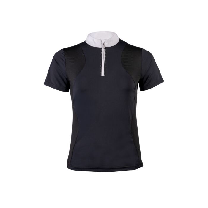 Polo de concurso -Glam- HKM negro