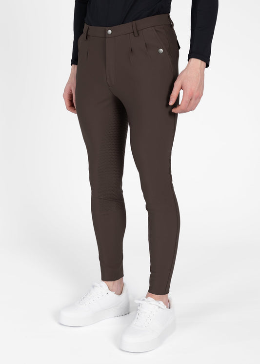 Pantalones Maximilian Equestrian Founder pantalón de equitación (Espresso) para equitación - vista 2