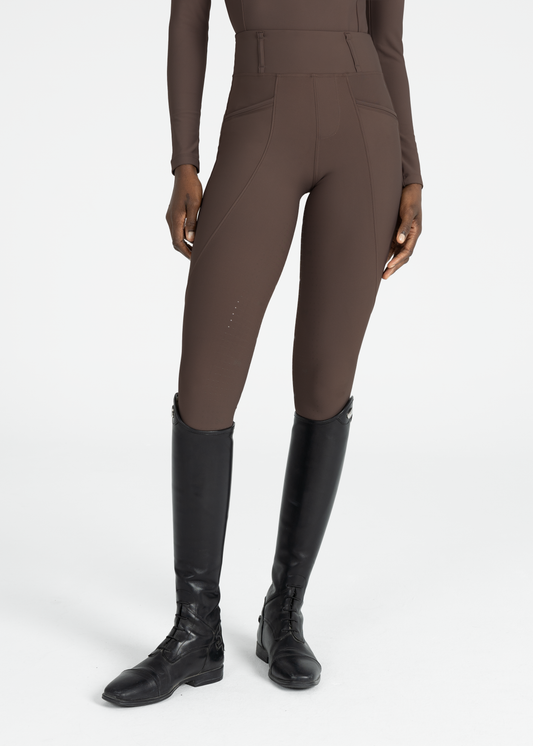 Mallas Maximilian Equestrian Pro leggings de equitación (Mocha) para equitación - vista 2
