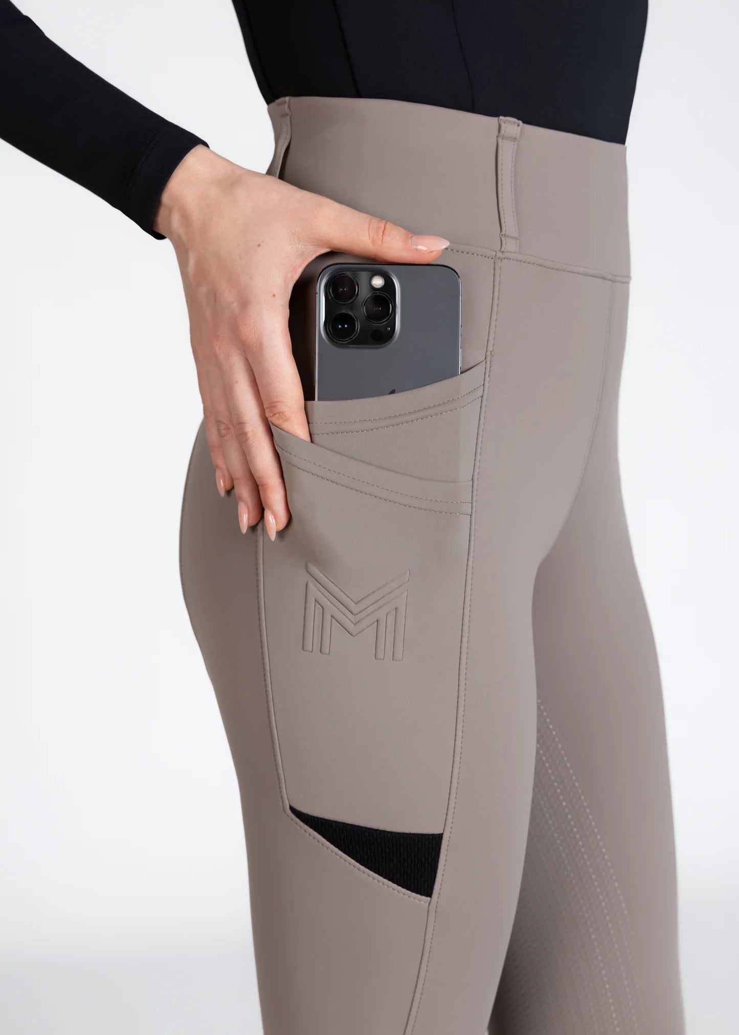 Tech Riding Leggings Taupe