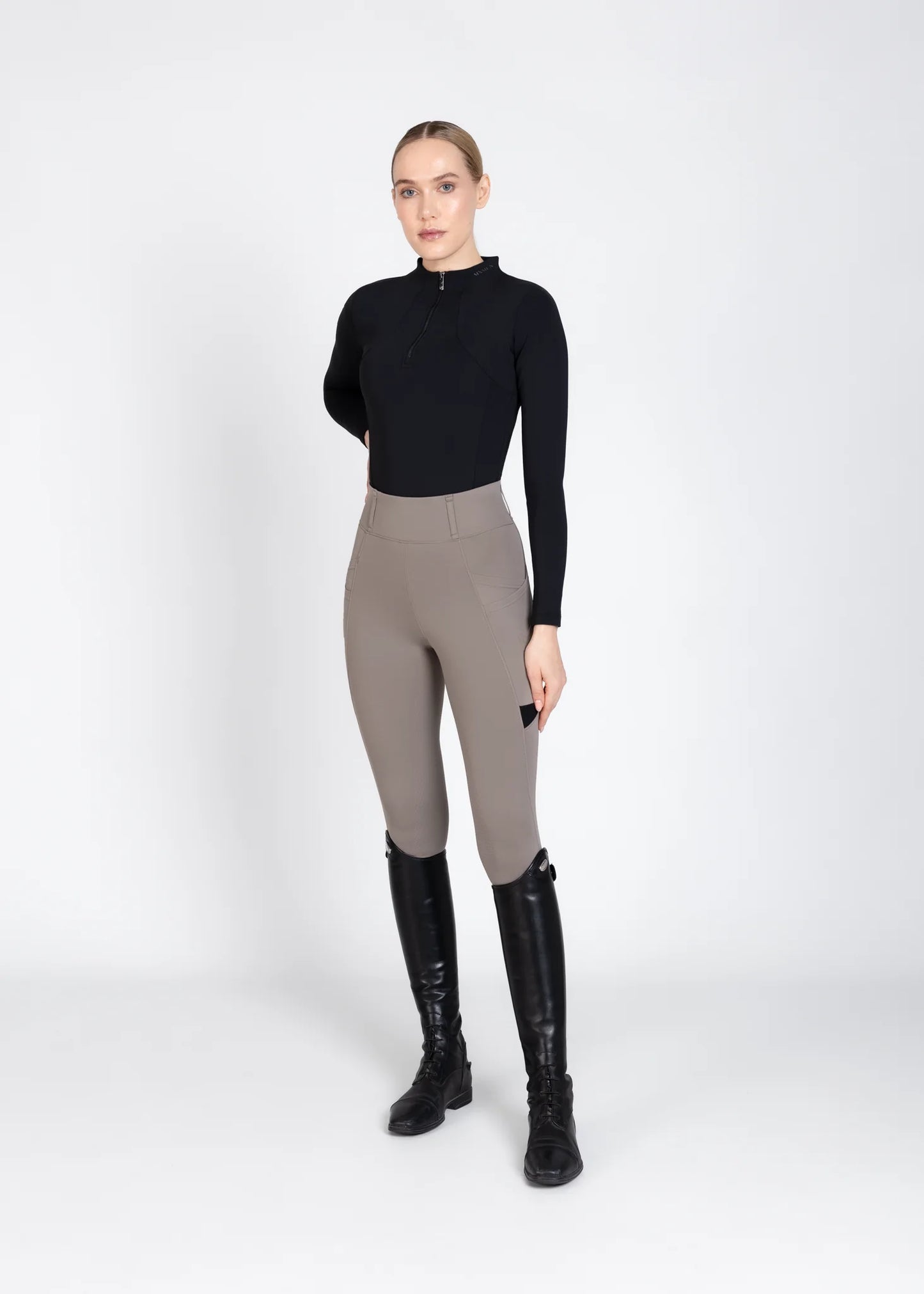 Tech Riding Leggings Taupe
