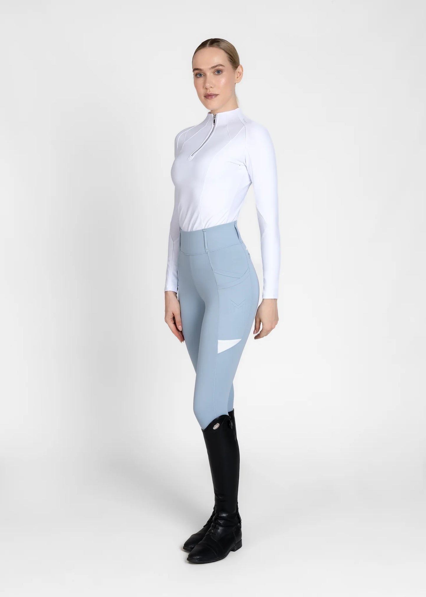 Tech Riding Leggings Aqua