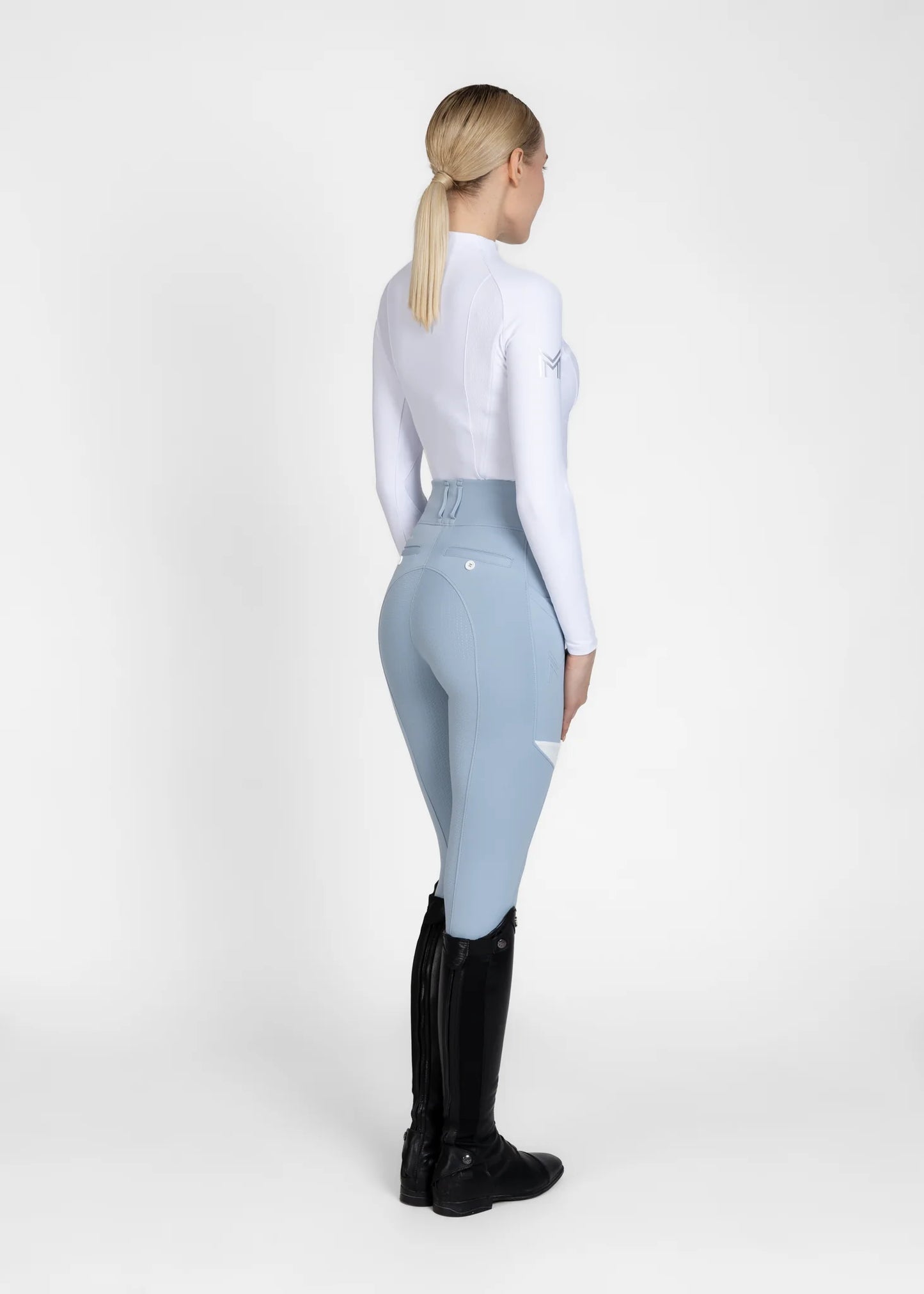 Tech Riding Leggings Aqua