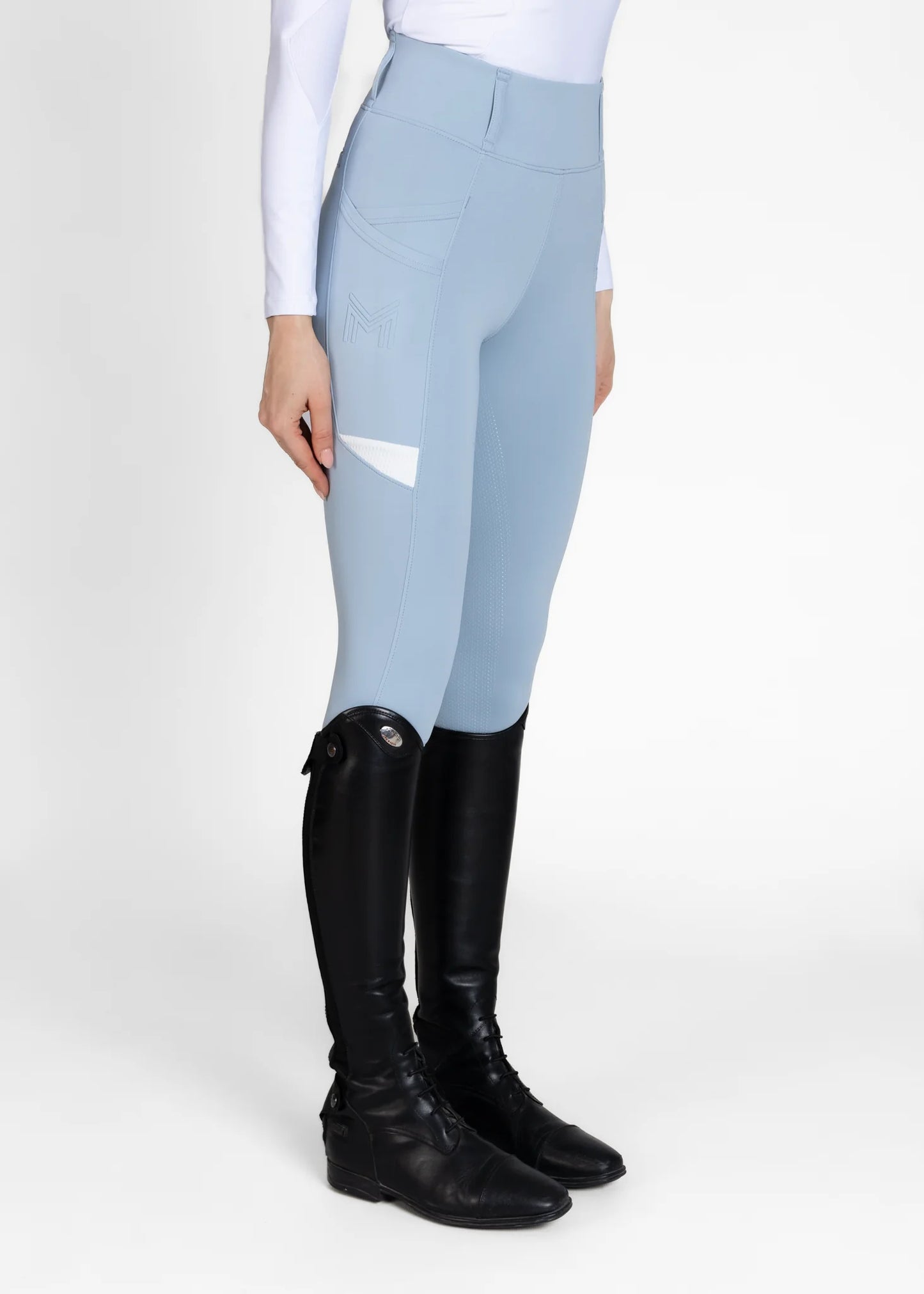 Tech Riding Leggings Aqua
