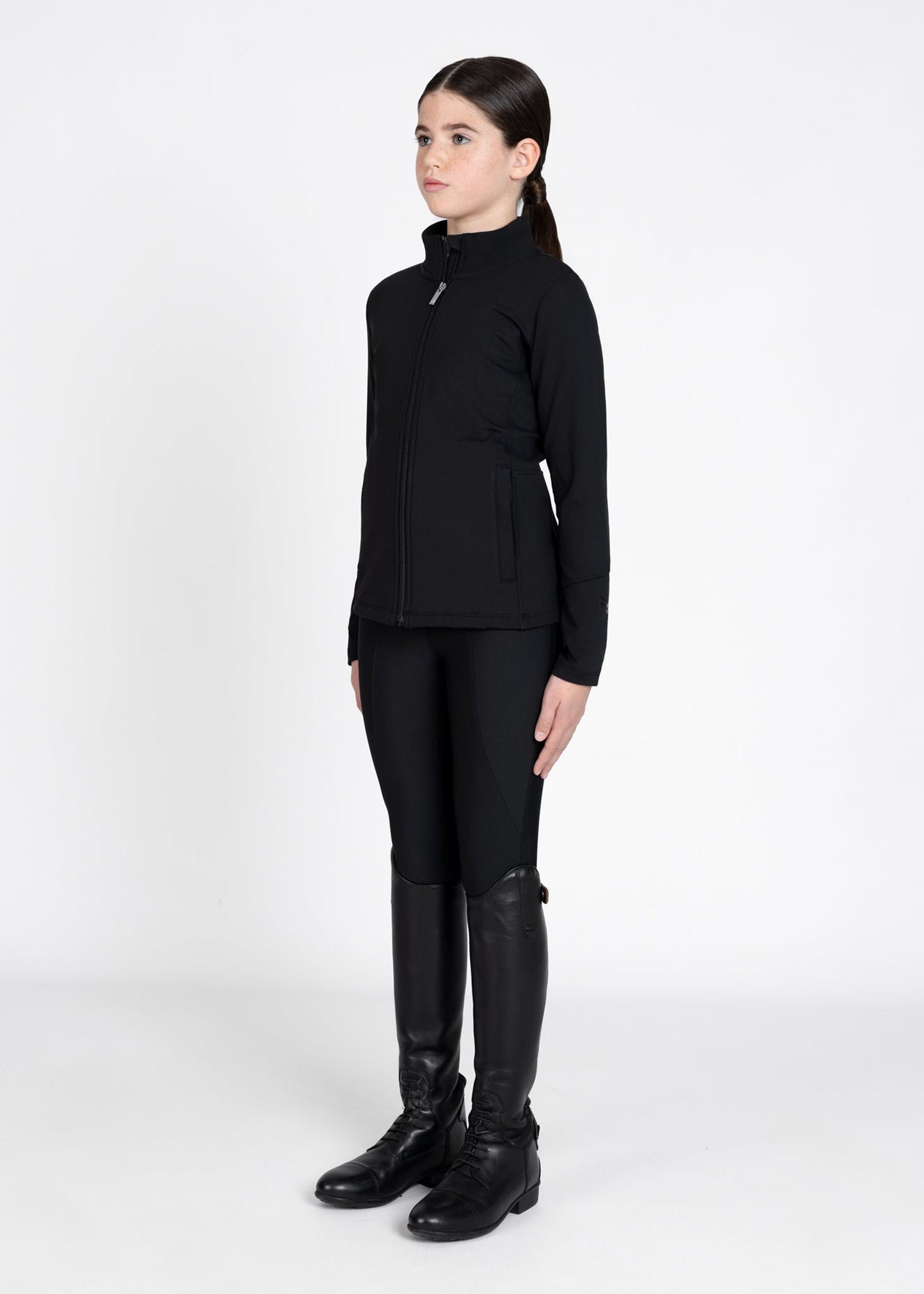Producto ecuestre Maximilian Equestrian YR Vera Fleeced Jacket (Black) detalle 10