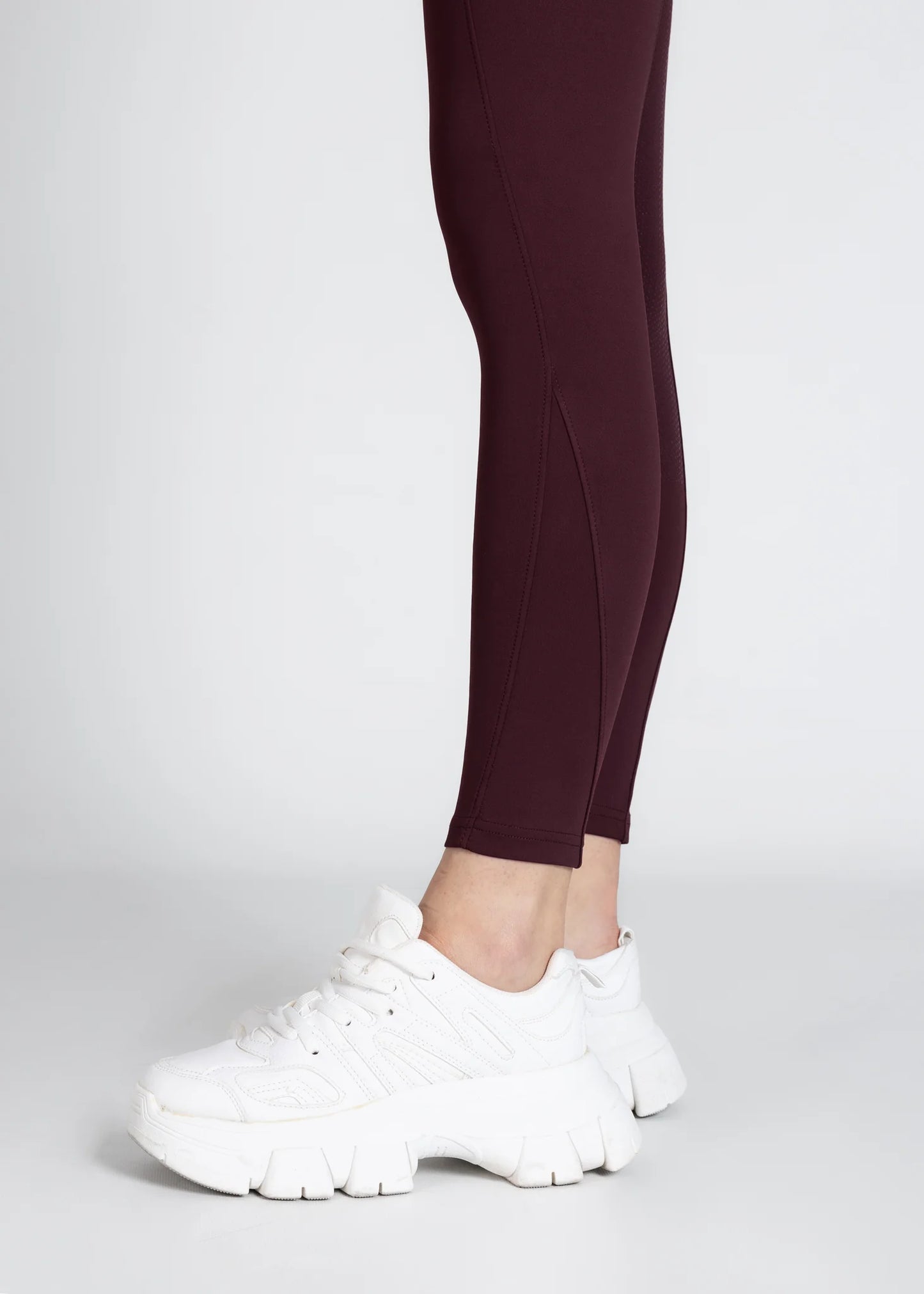 Tech Riding Leggings Burgundy