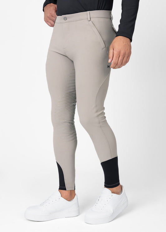 Pantalones Maximilian Equestrian Vector pantalón de equitación (Soft Taupe) para equitación - vista 2