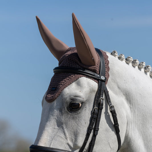 Accesorio ecuestre Horsegear Kingsland KLLexie Crochet Fly gorra para equitación - vista 2