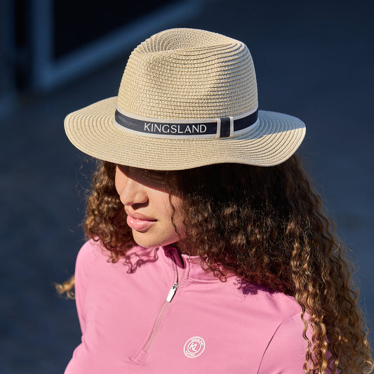Accesorio ecuestre Headwear- gorras & gorras Kingsland KLLori Unisex Straw gorra para equitación - vista 2