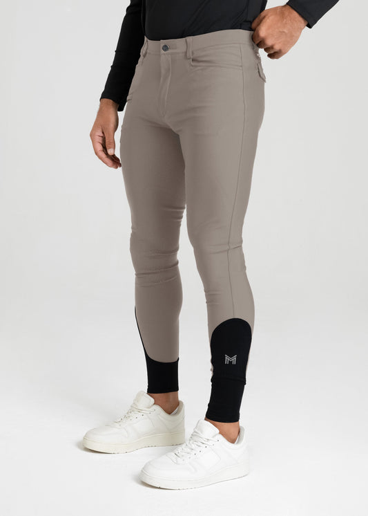 Pantalones Maximilian Equestrian Motion pantalón de equitación (Taupe) para equitación - vista 2