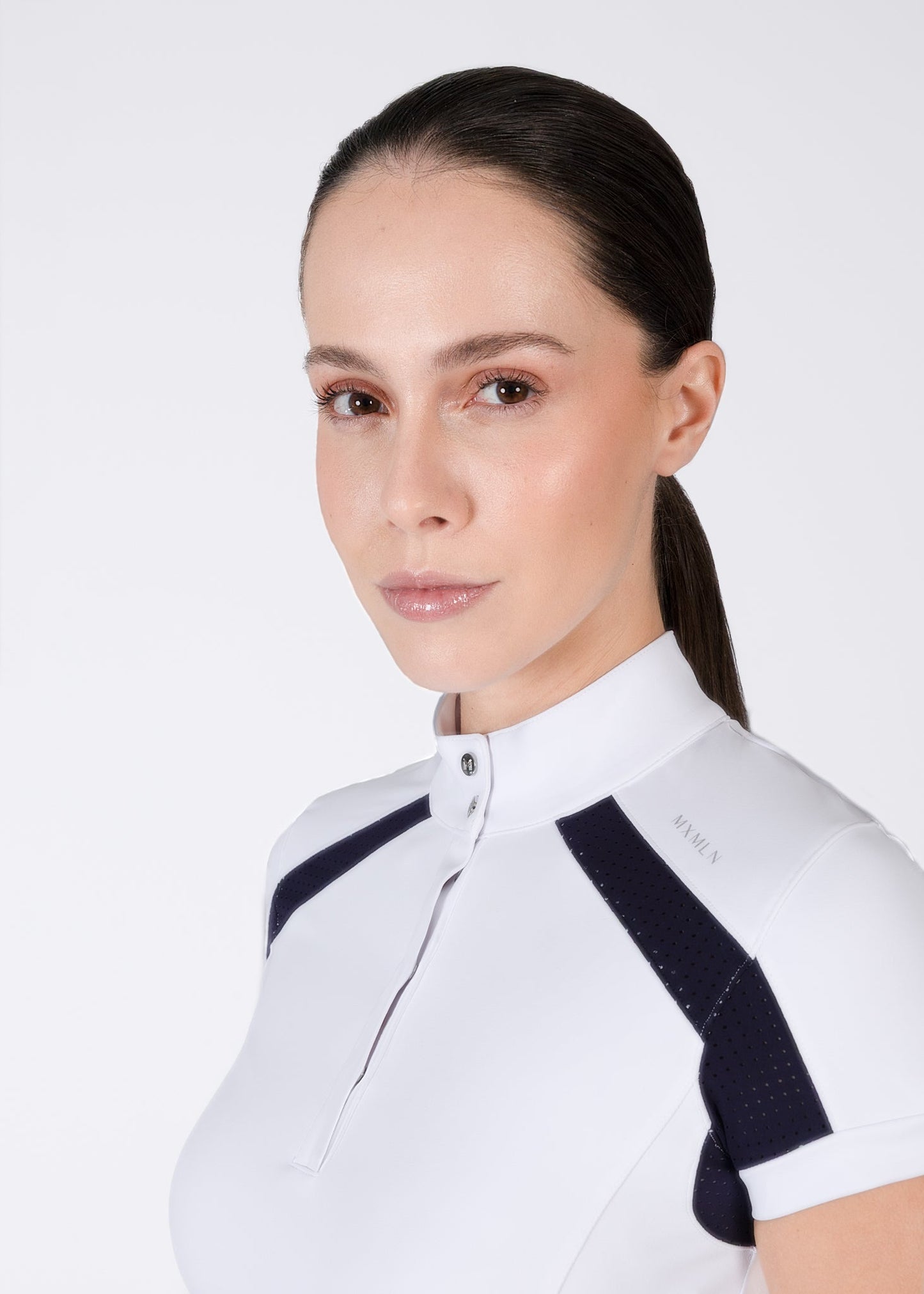 Camiseta técnica Maximilian Equestrian Aveen Short Sleeve Show Shirt detalle 5