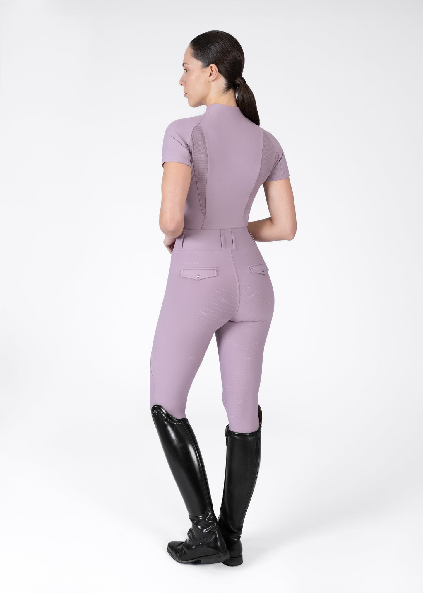 Base Layer Frame Manga Corta Maximilian Orchid