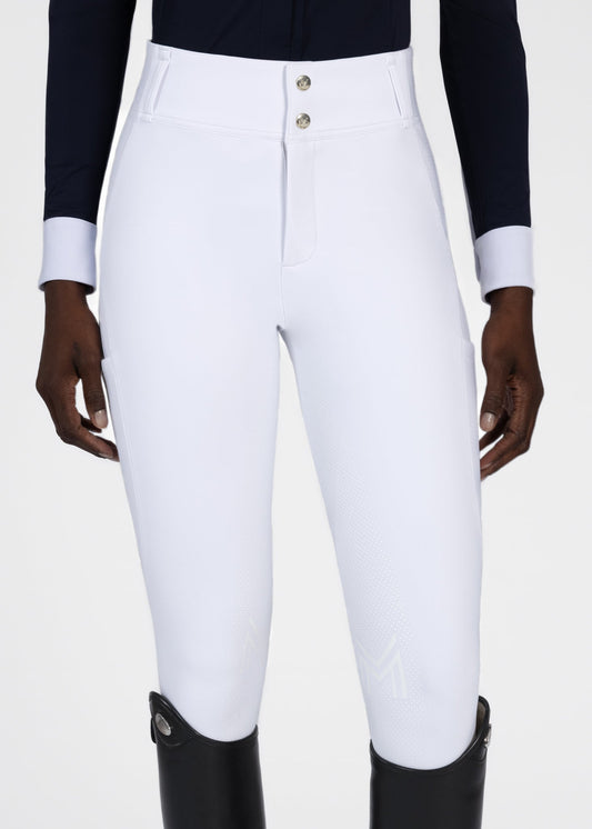 Pantalones Maximilian Equestrian Aero pantalón de equitación (White/Gold) para equitación - vista 2