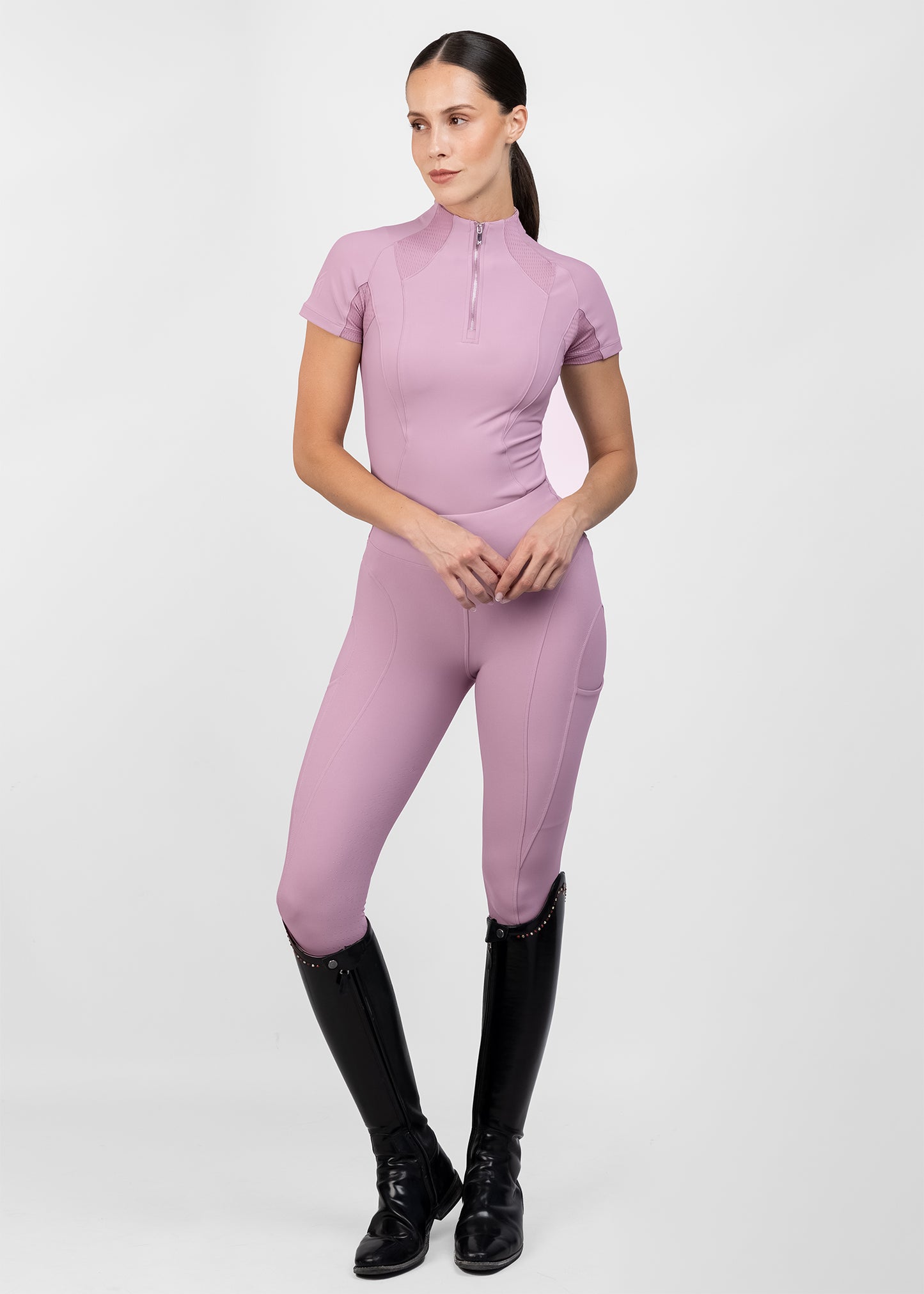Base Layer Frame Manga Corta Maximilian Mauve