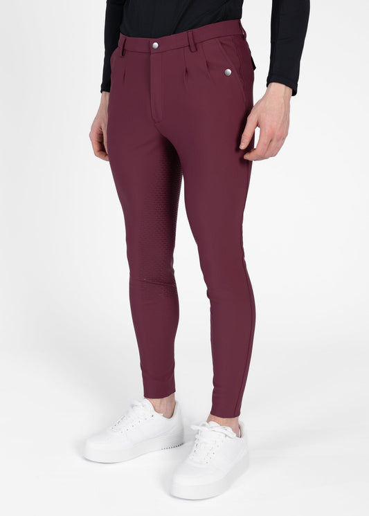 Pantalones Maximilian Equestrian Founder pantalón de equitación (Merlot) para equitación - vista 2